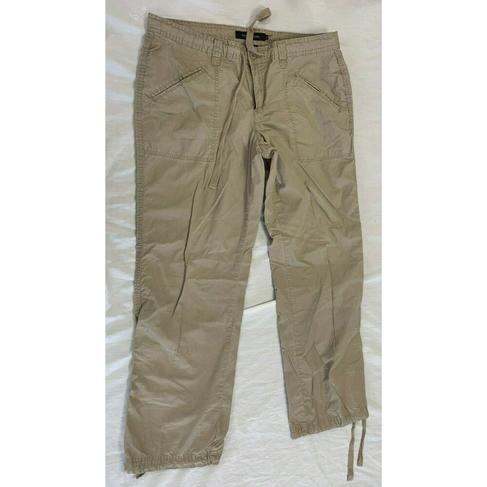 CALVIN KLEIN WOMENS COTTON PANTS SIZE 14